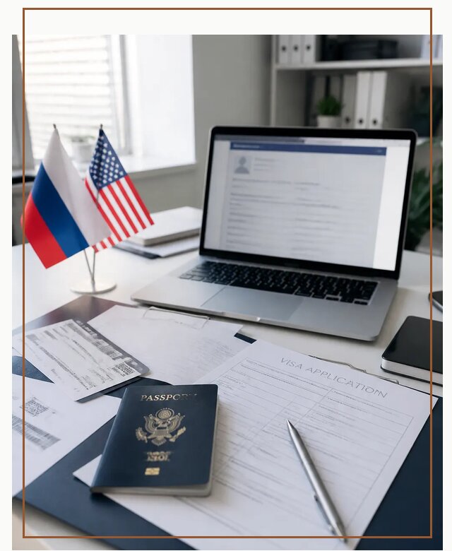Оформление визы в США для туристов и бизнеса в Усинске