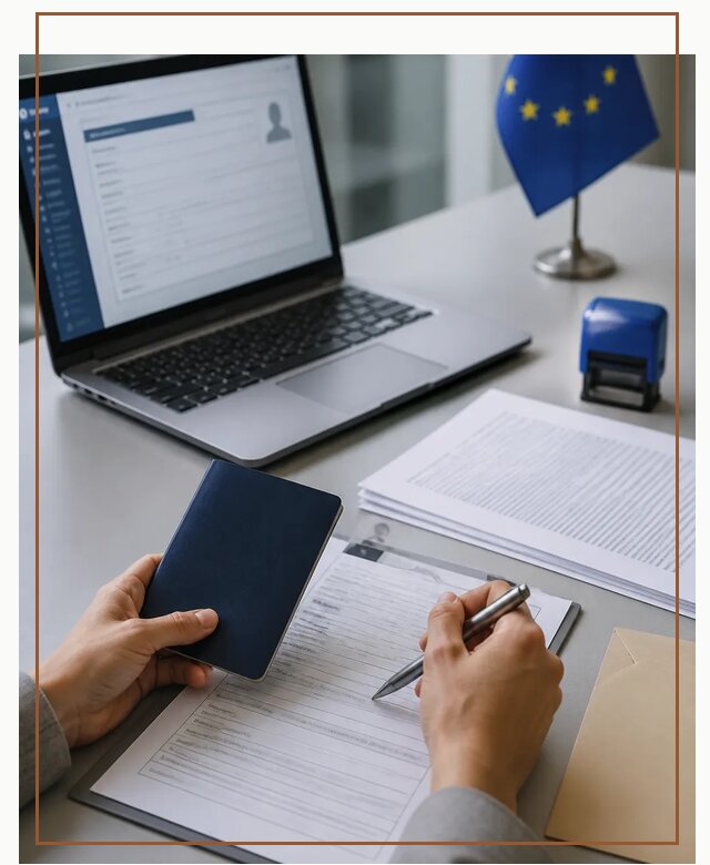 Оформление национальной визы D для переезда и работы в Усинске