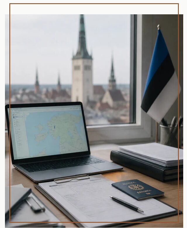 Оформление ВНЖ в Эстонии в Усинске по цене от 46071 р. | Гиперактив-Снс