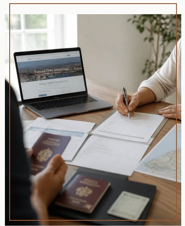 Оформление Digital Nomad и ВНЖ Португалии в Усинске