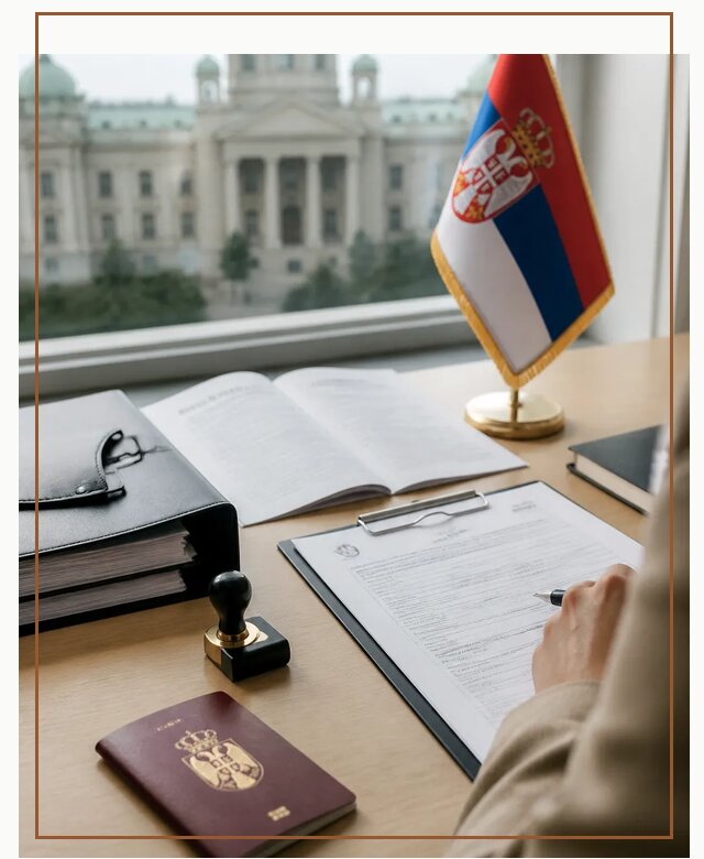 Оформление гражданства Сербии под ключ для переезда в Усинске