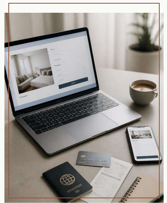 Оплата бронирования Booking и отелей для поездки в Усинске