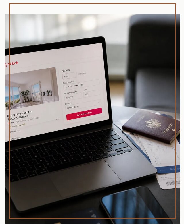 Оплата бронирования Airbnb онлайн для проживания в Усинске